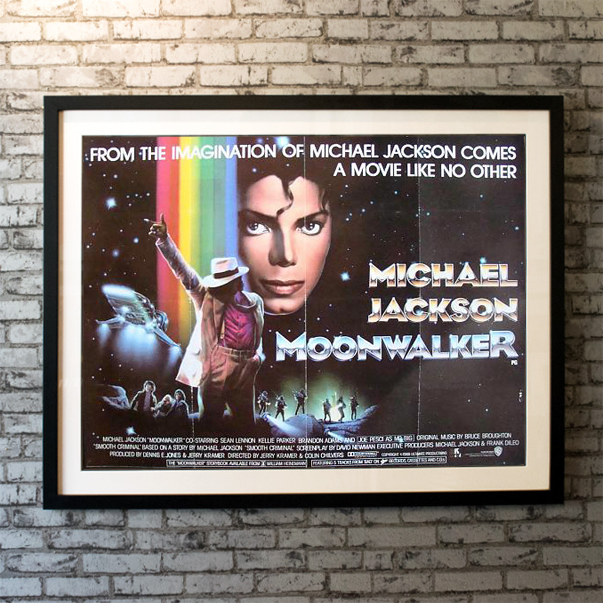 Original Movie Poster of Moonwalker (1988)
