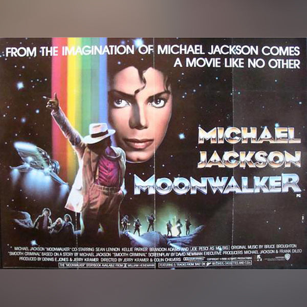 Original Movie Poster of Moonwalker (1988)