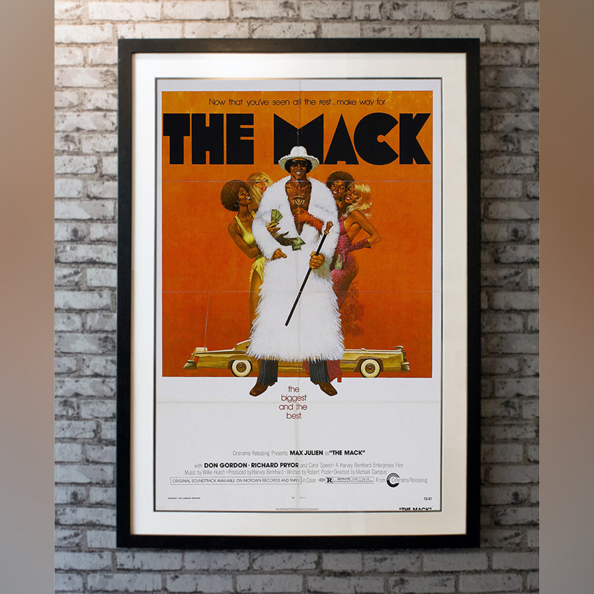Original Movie Poster of Mack, The (1973)