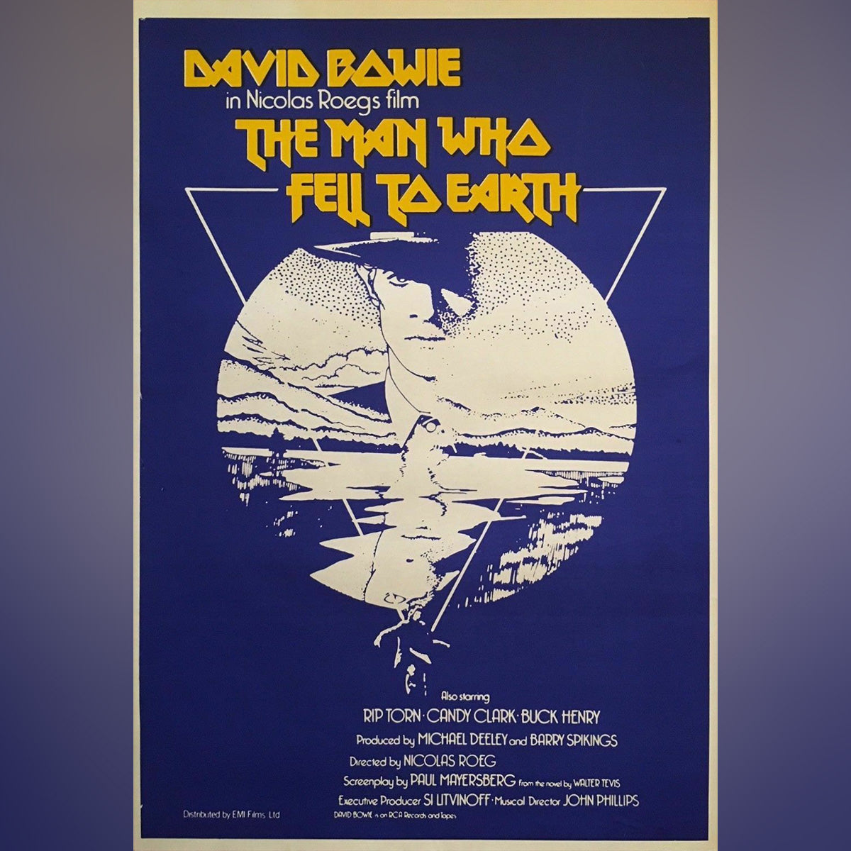 Original Movie Poster of Man Who Fell To Earth, The (1976)