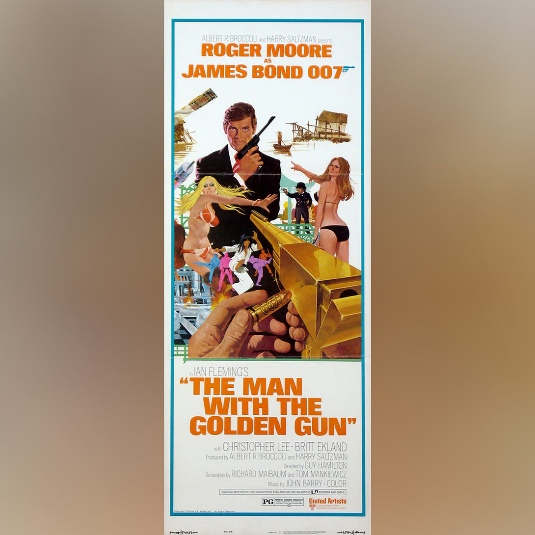 Original Movie Poster of Man With The Golden Gun, The (1974)