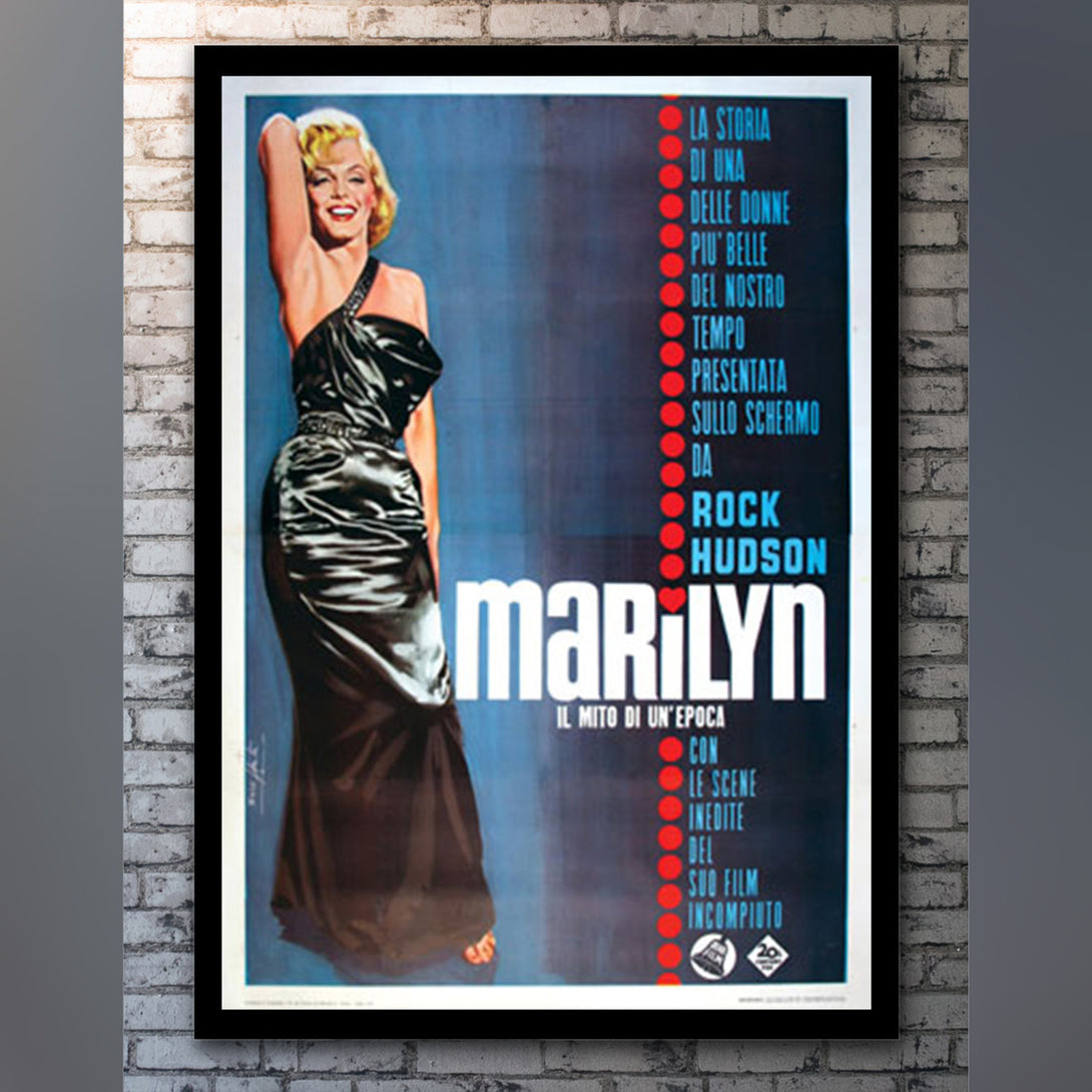 Original Movie Poster of Marilyn (1963)