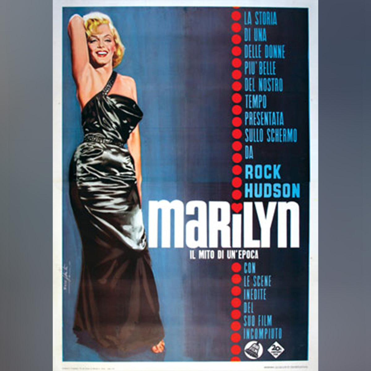 Original Movie Poster of Marilyn (1963)