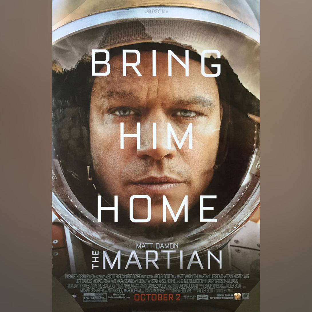 Original Movie Poster of Martian, The (2015)