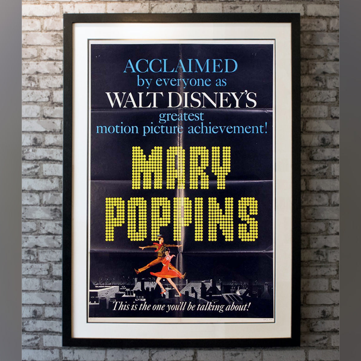 Original Movie Poster of Mary Poppins (1964)