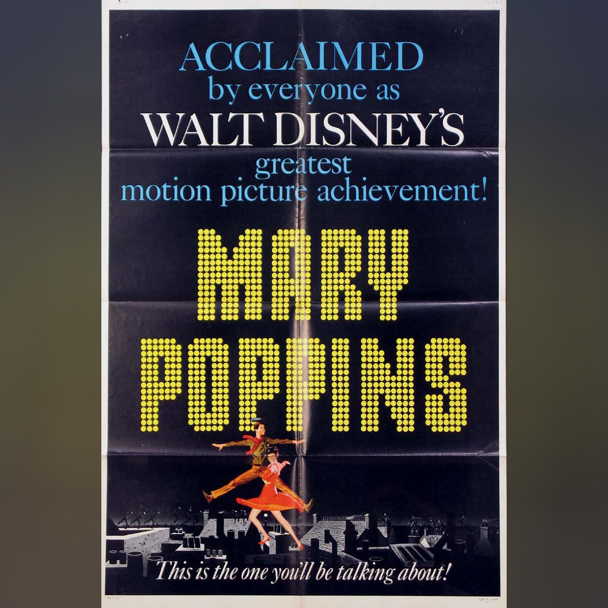 Original Movie Poster of Mary Poppins (1964)