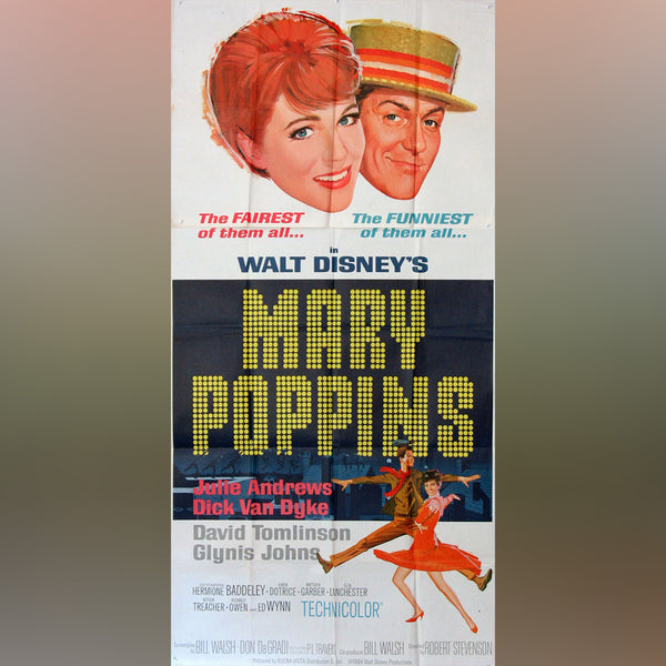 Original Movie Poster of Mary Poppins (1964)