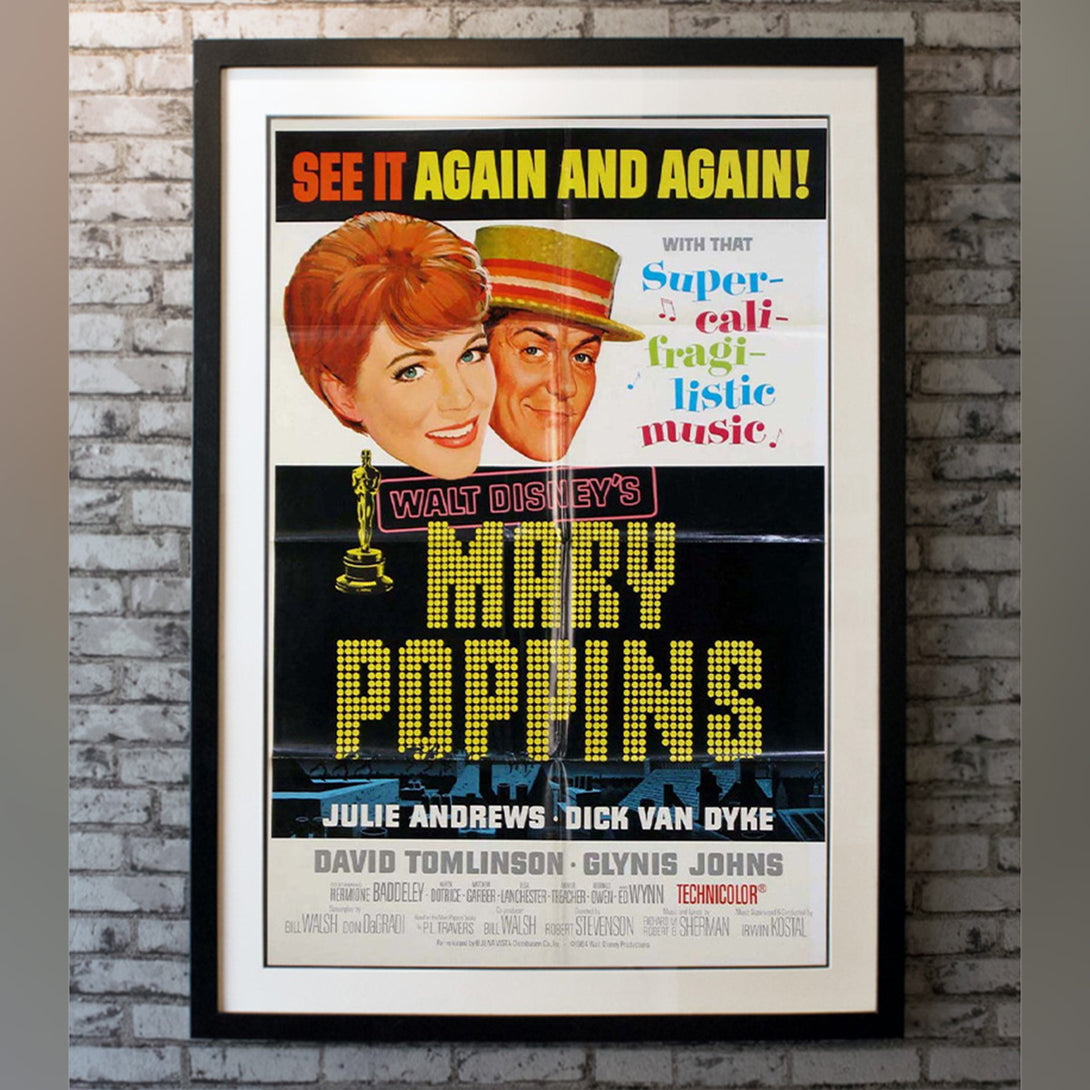 Original Movie Poster of Mary Poppins (1973R)