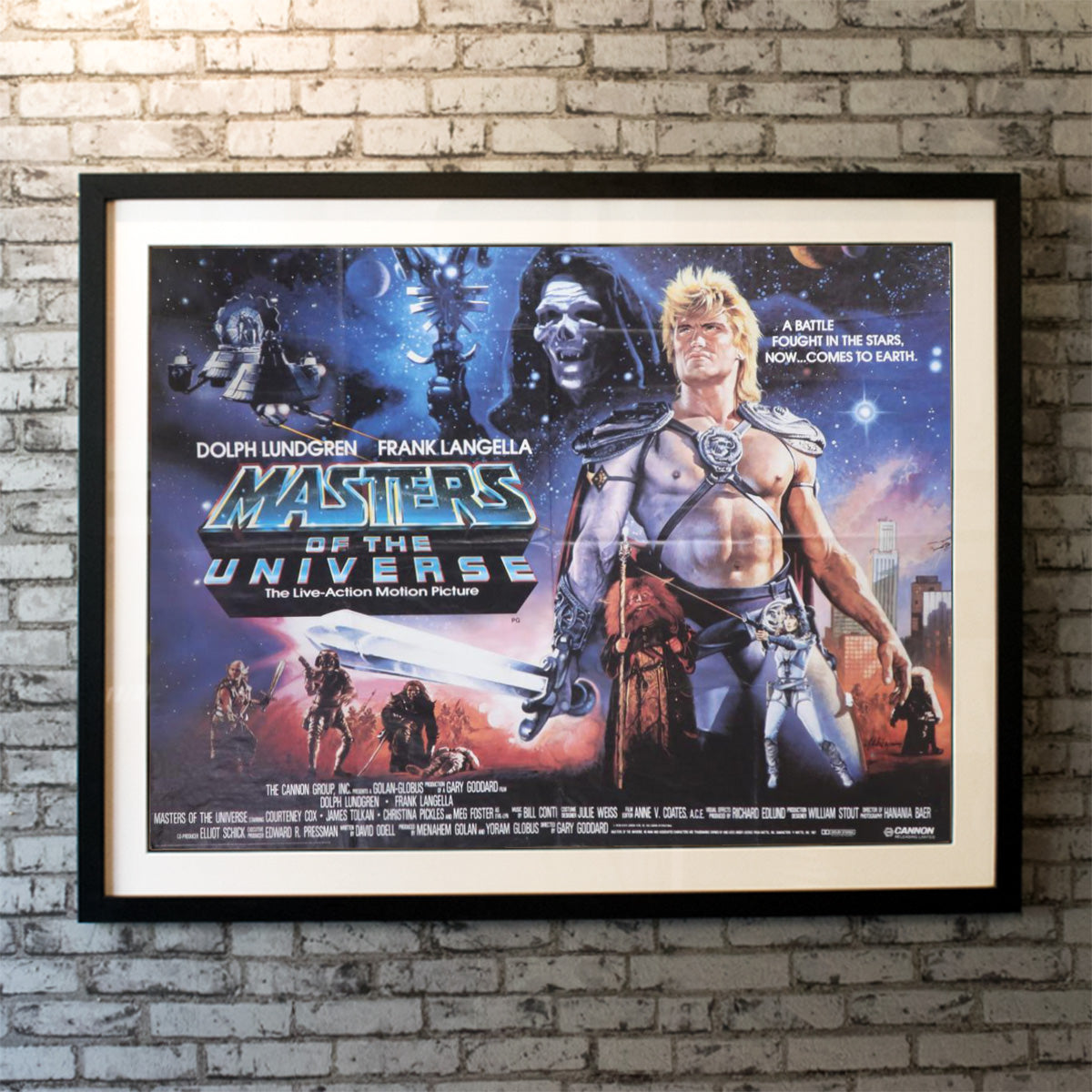 Original Movie Poster of Masters Of The Universe (1987)