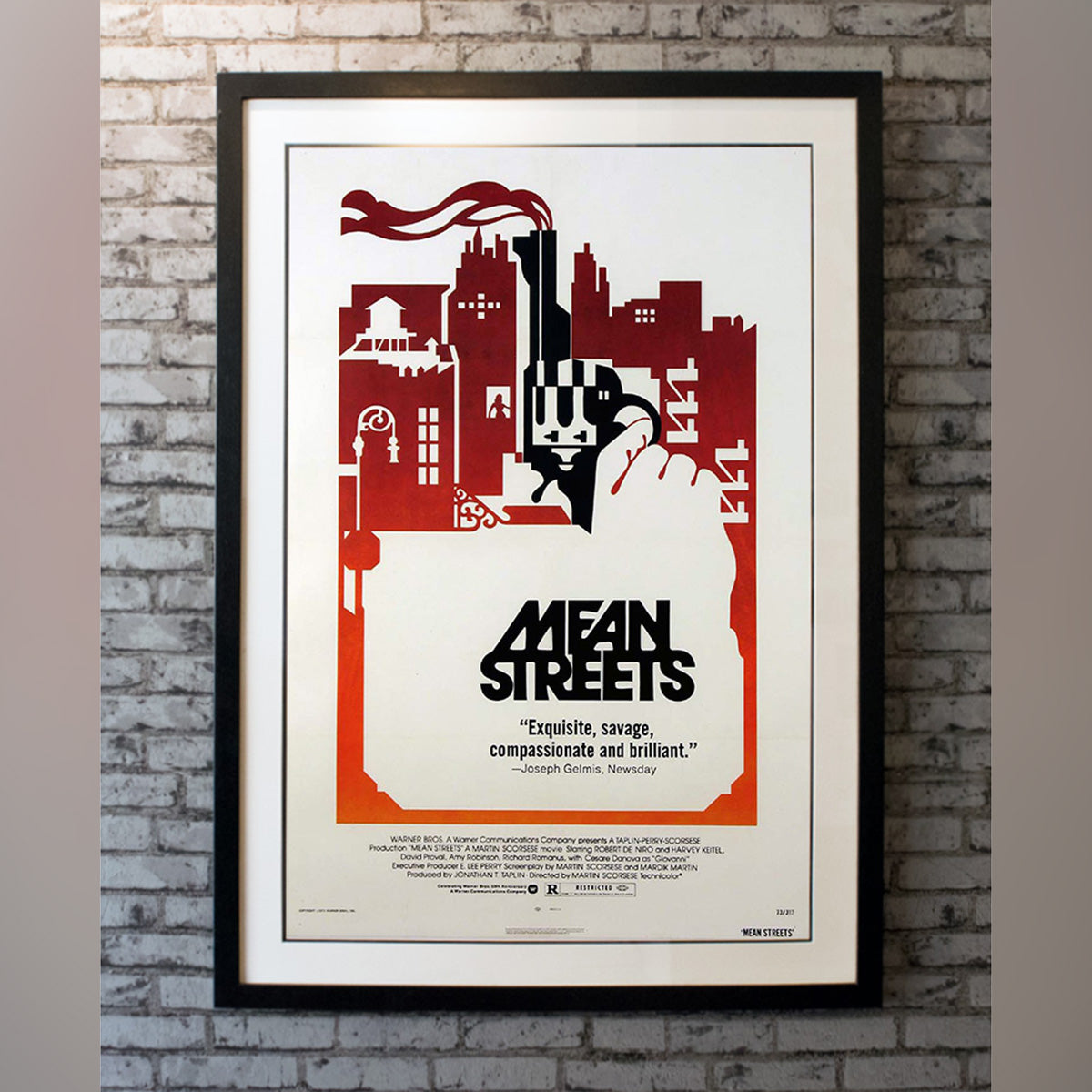 Original Movie Poster of Mean Streets (1973)