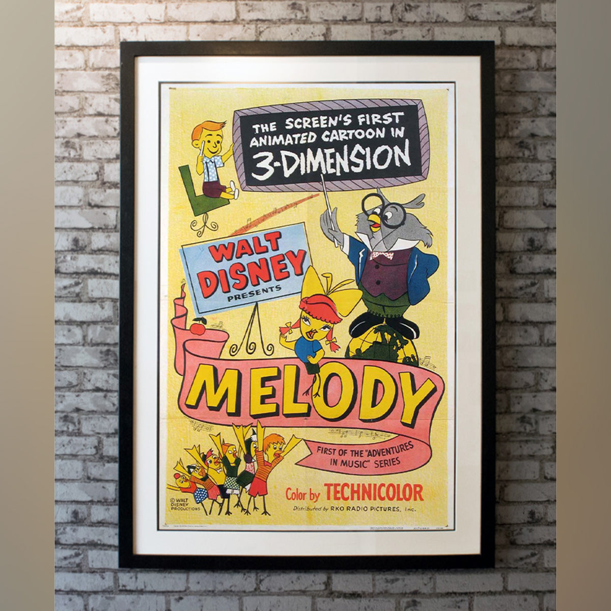 Original Movie Poster of Melody (1953)