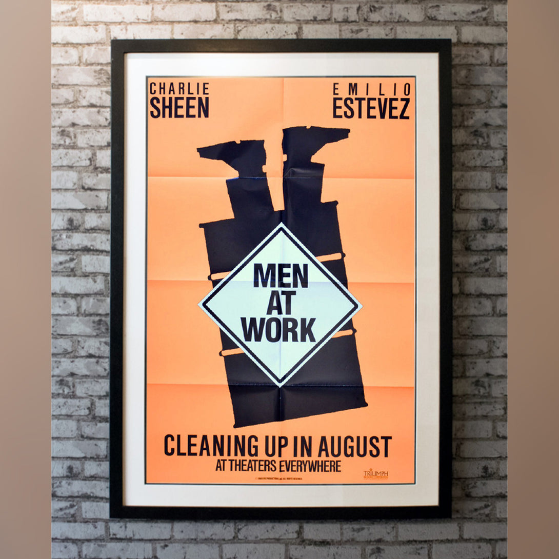 Original Movie Poster of Men At Work (1990)