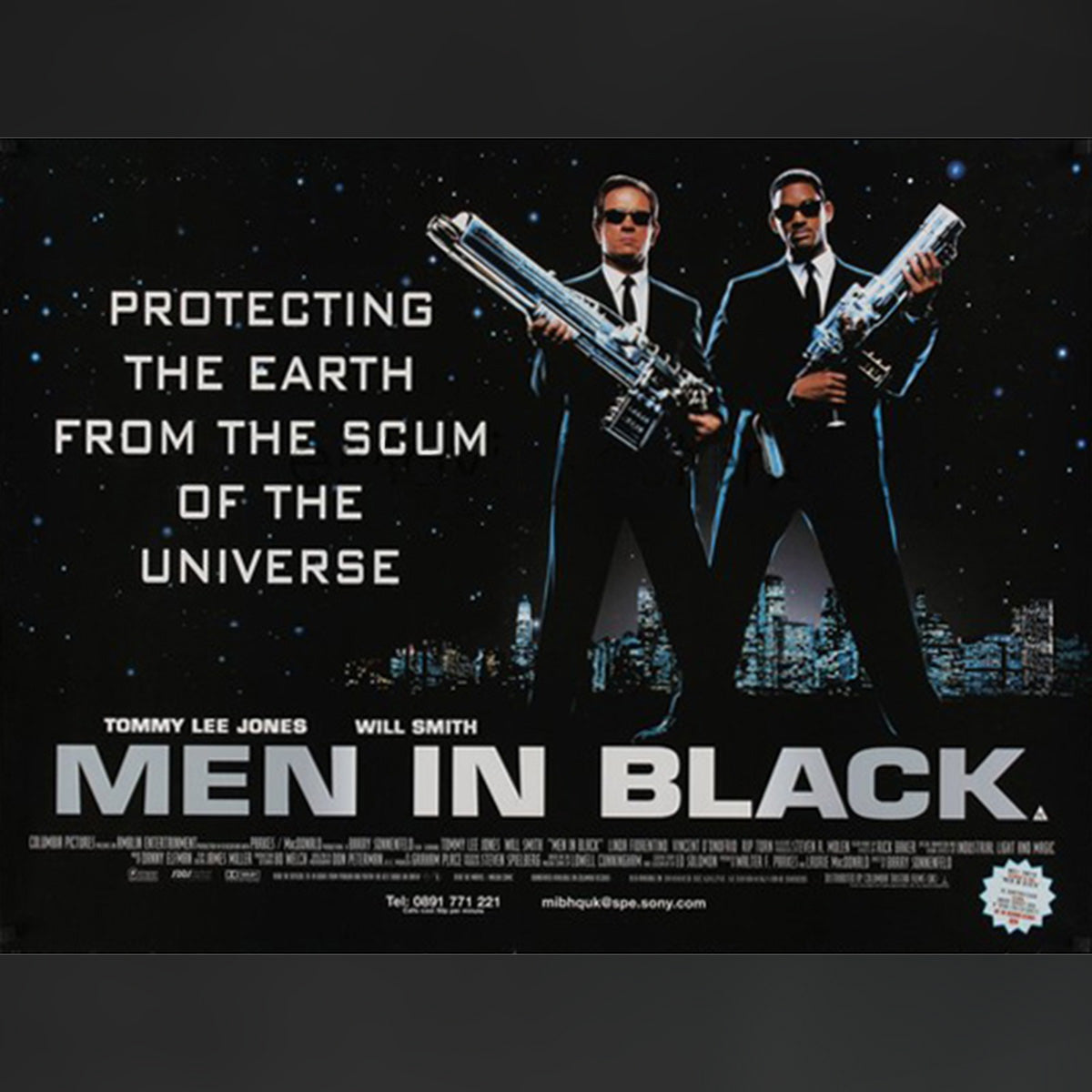Original Movie Poster of Men In Black (1997)