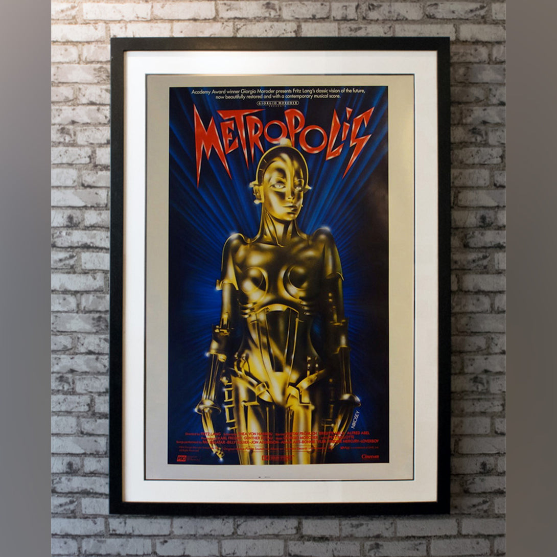 Original Movie Poster of Metropolis (1984R)