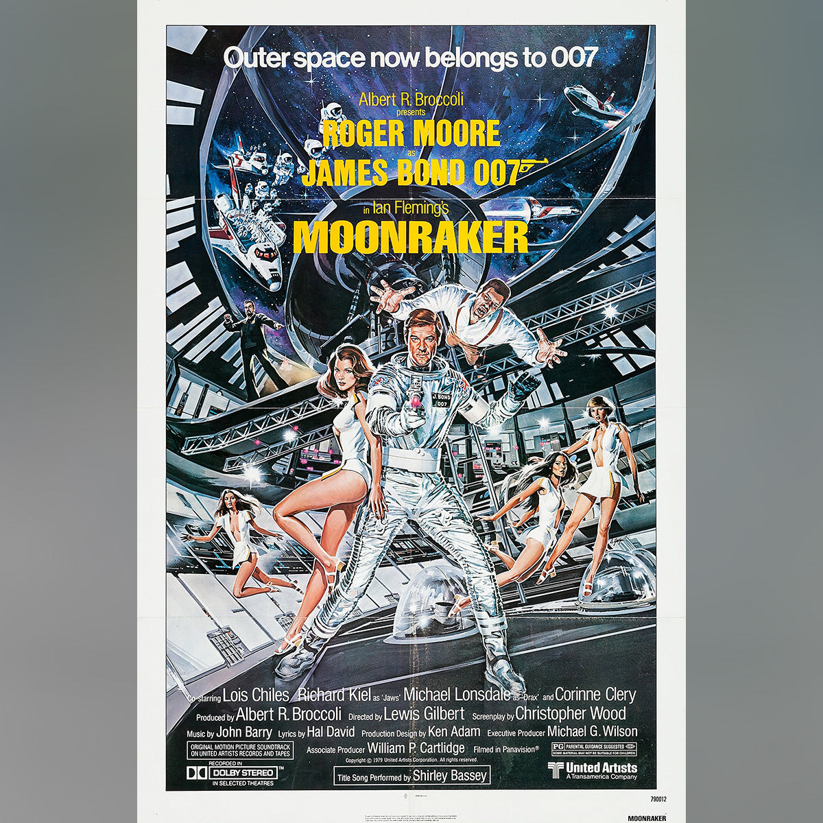 Original Movie Poster of Moonraker (1979)