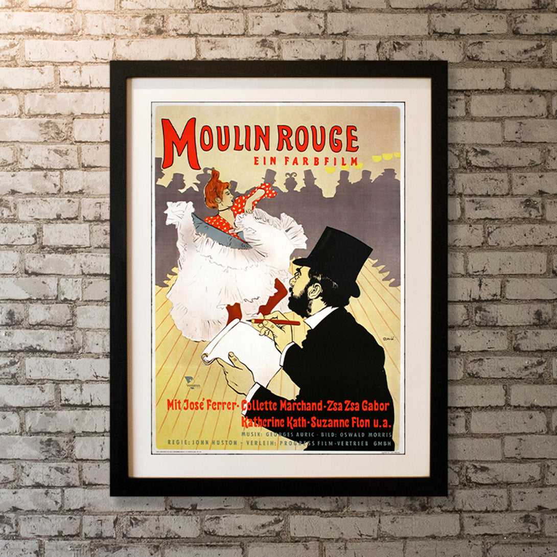 Original Movie Poster of Moulin Rouge (1952)