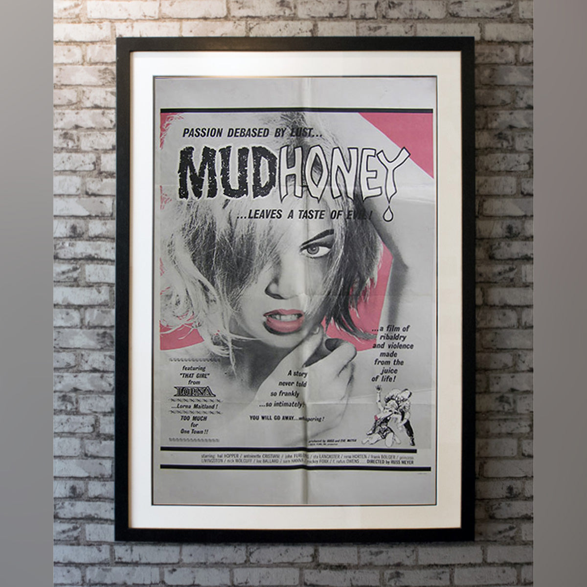 Original Movie Poster of Mudhoney (1965)