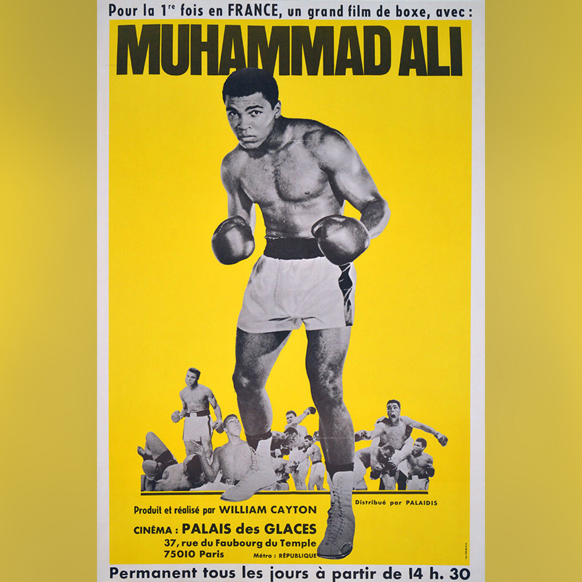 Original Movie Poster of Muhammad Ali: Skill, Brains And Guts (1975)