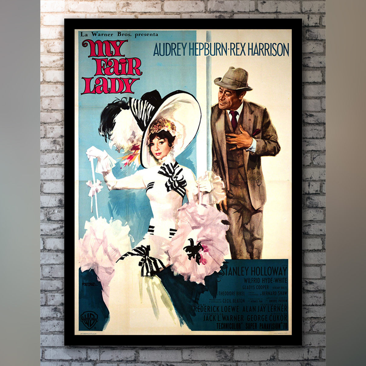 Original Movie Poster of My Fair Lady (1964) 