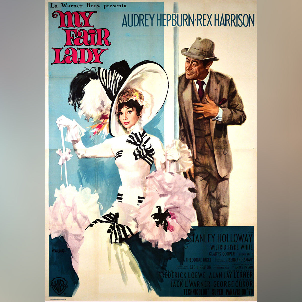 Original Movie Poster of My Fair Lady (1964) 