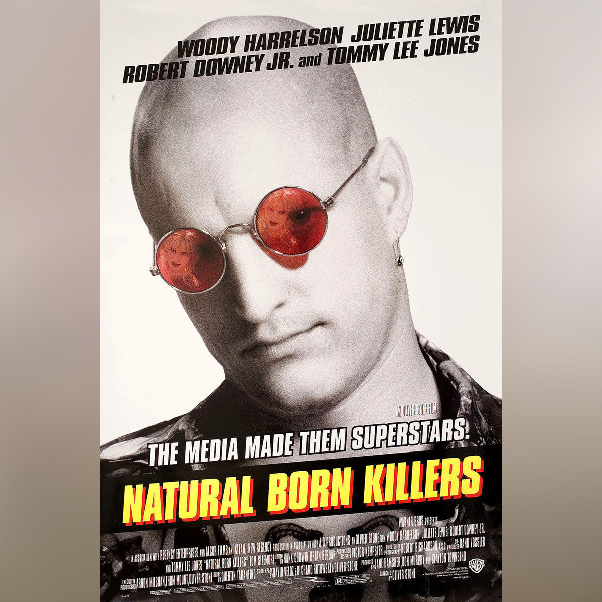 Original Movie Poster of Natural Born Killers (1994)