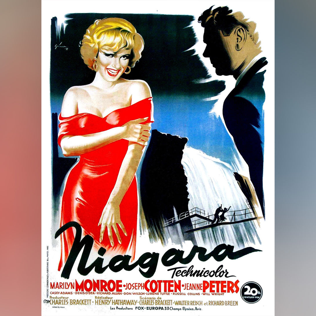 Original Movie Poster of Niagara (1953)