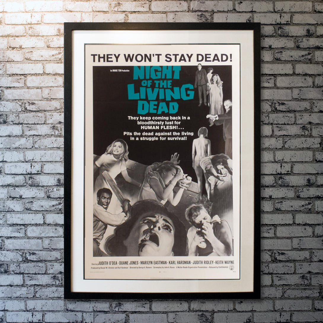 Original Movie Poster of Night Of The Living Dead (1968)