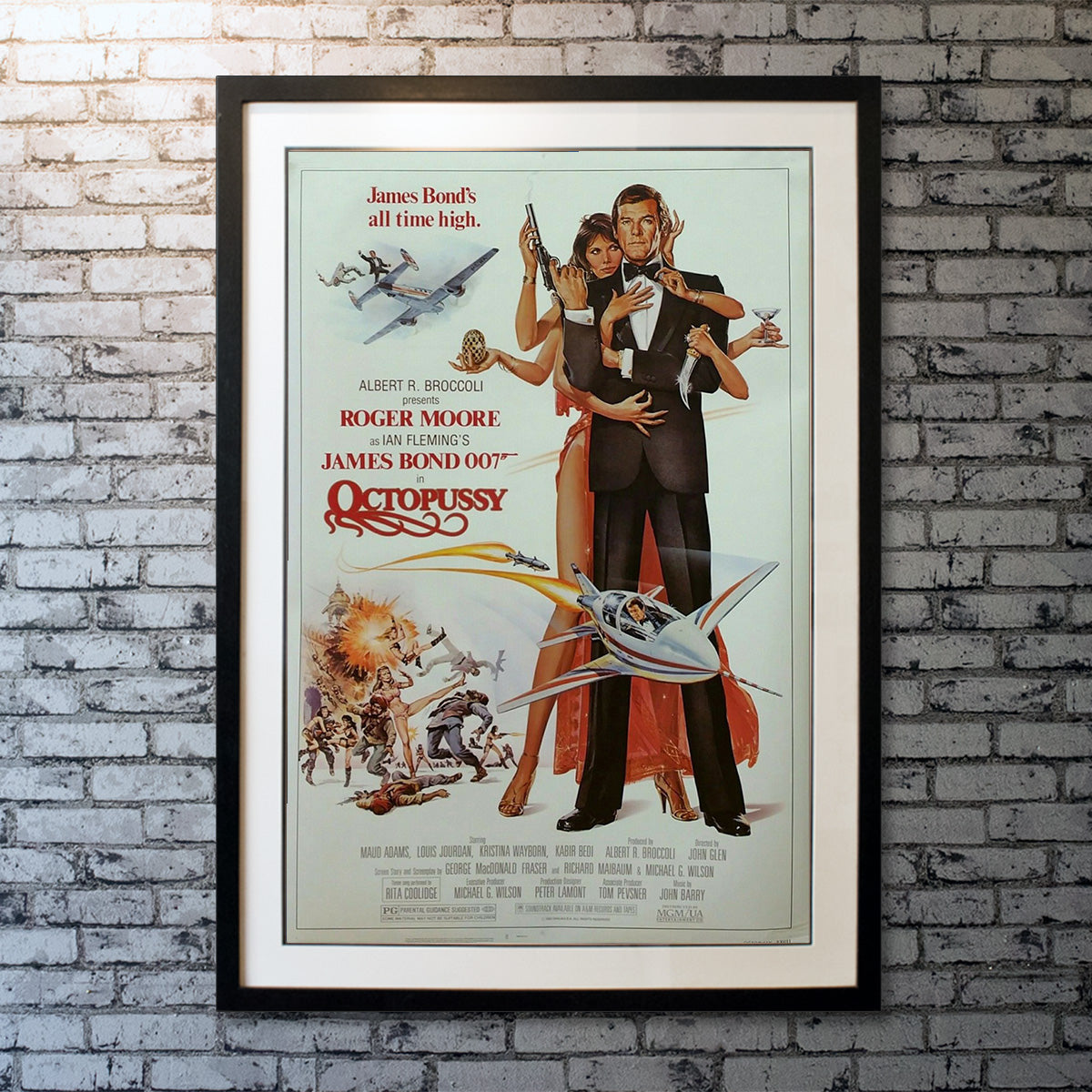 Original Movie Poster of Octopussy (1983)