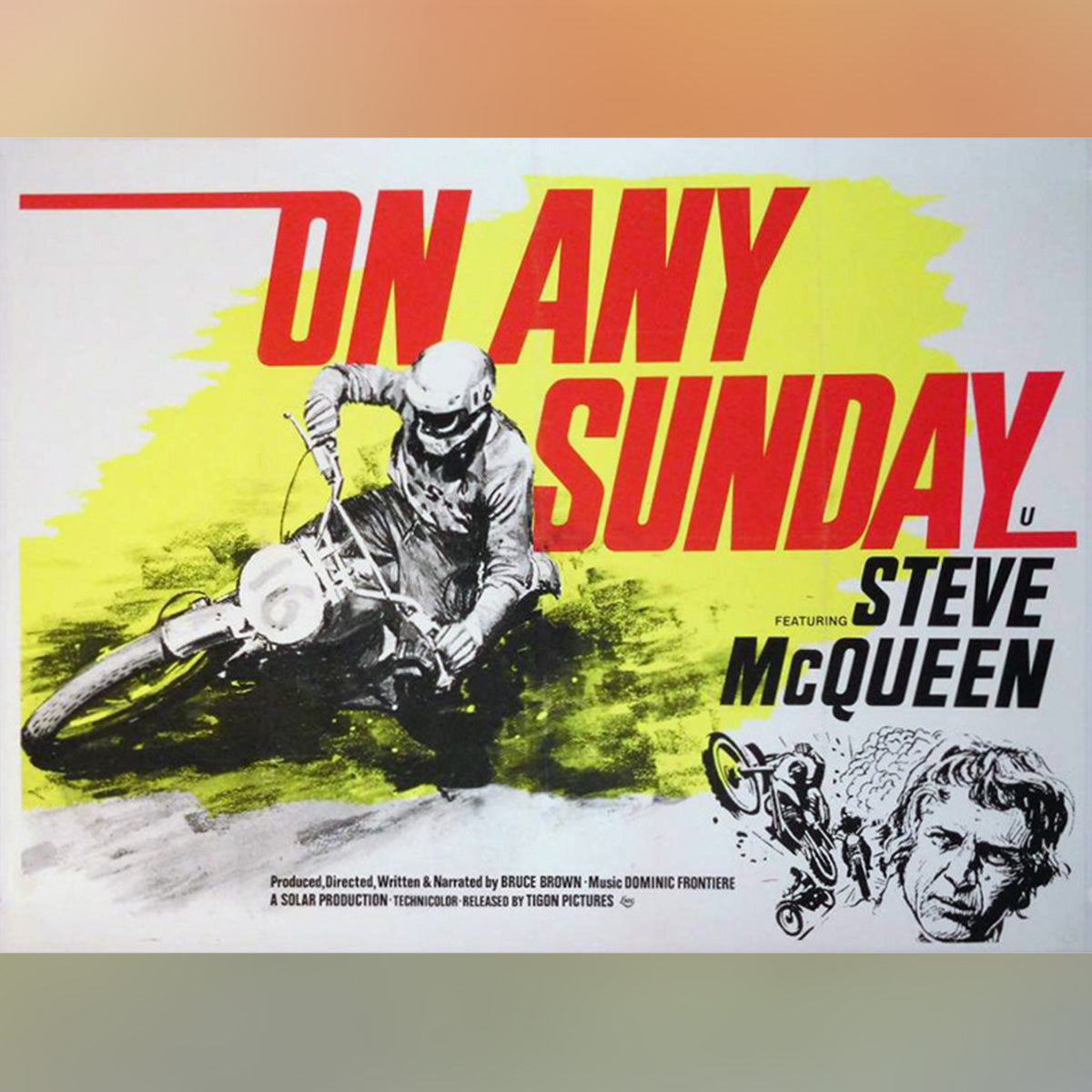 Original Movie Poster of On Any Sunday (1971)