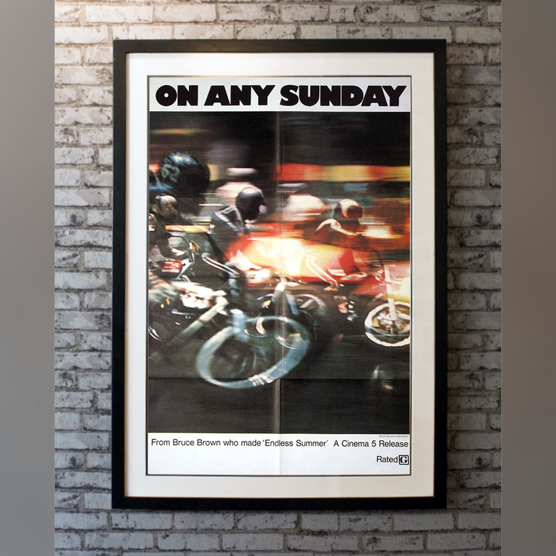 Original Movie Poster of On Any Sunday (1971)