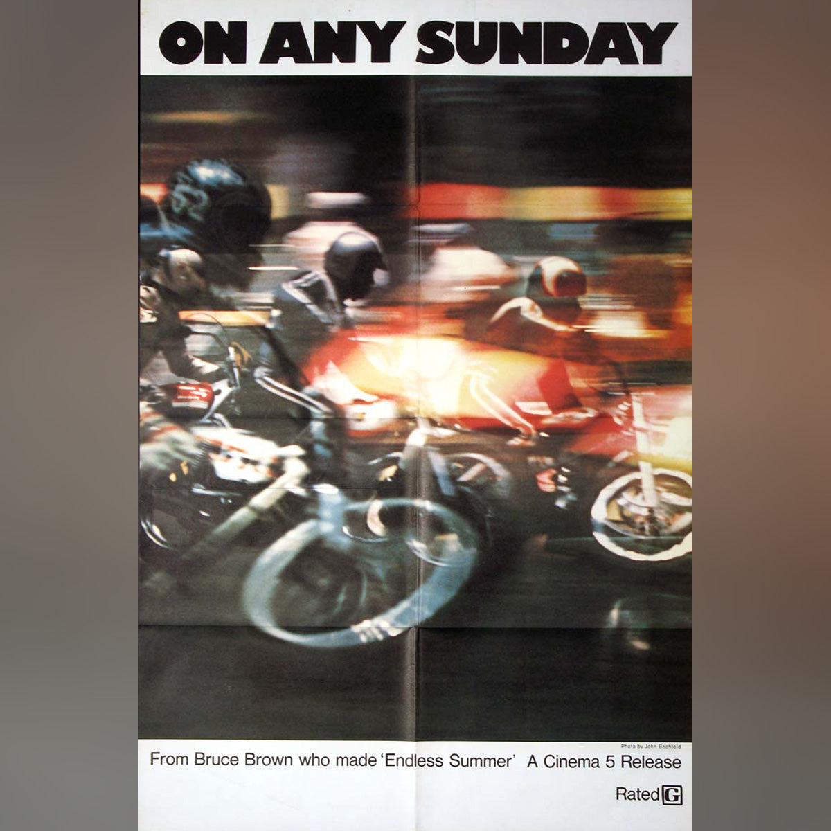 Original Movie Poster of On Any Sunday (1971)