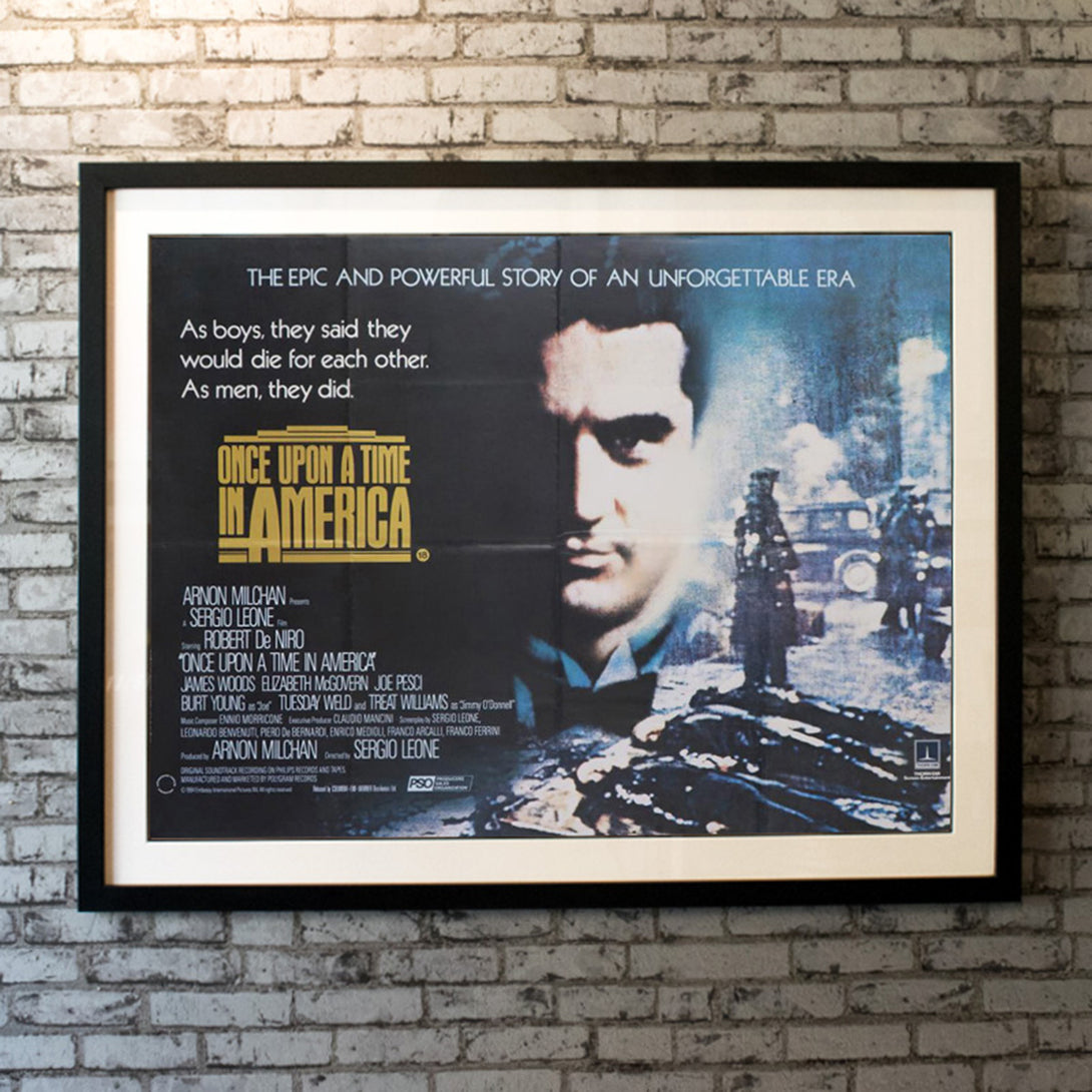 Original Movie Poster of Once Upon A Time In America (1984)