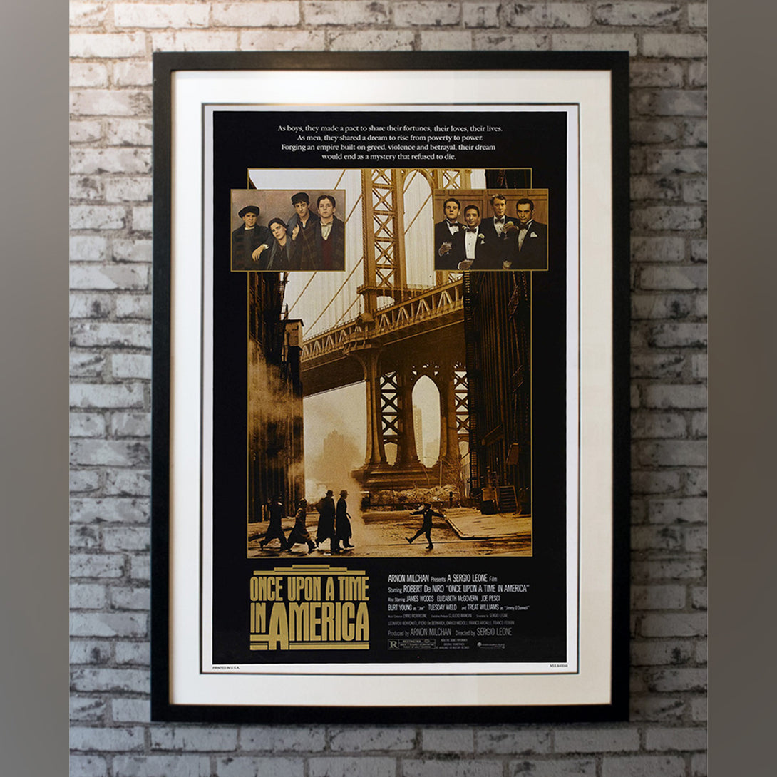 Original Movie Poster of Once Upon A Time In America (1984)