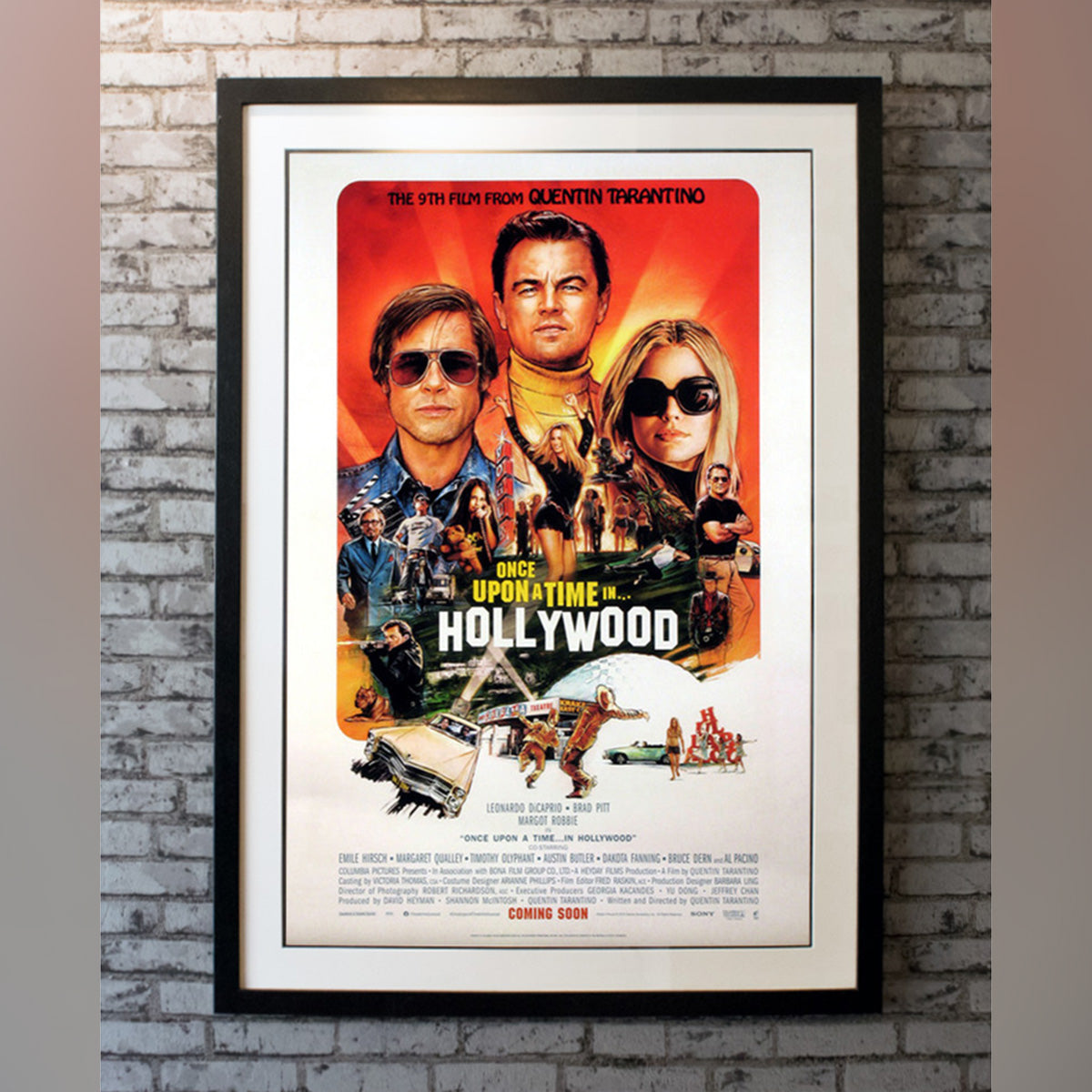 Original Movie Poster of Once Upon A Time In Hollywood (2019)