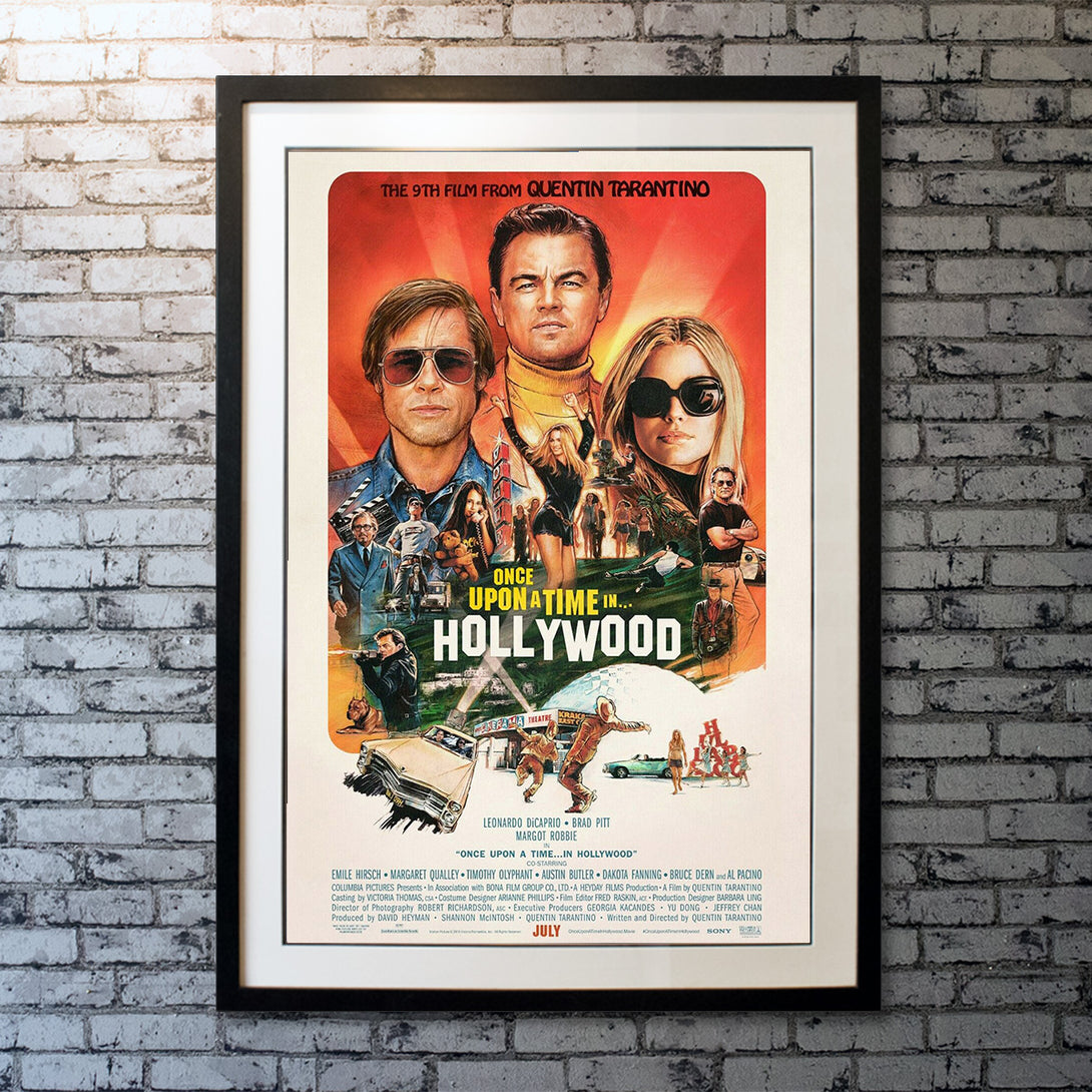 Original Movie Poster of Once Upon A Time In Hollywood (2019)