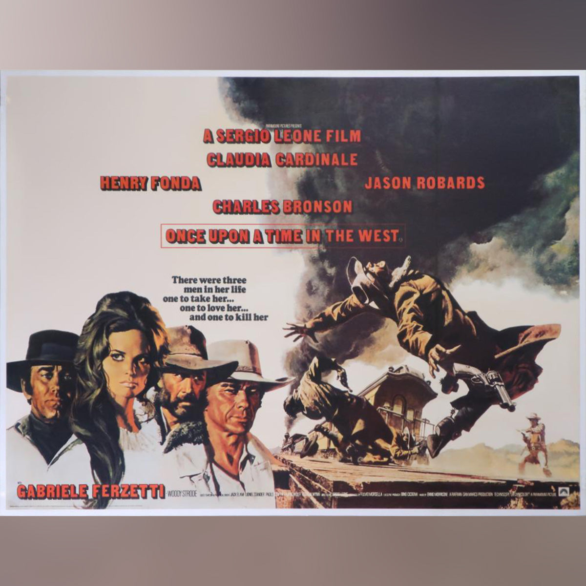 Original Movie Poster of Once Upon A Time In The West (1968)