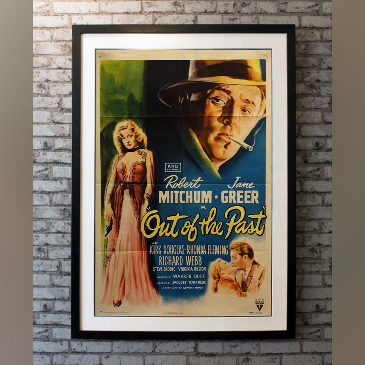 Original Movie Poster of Out Of The Past (1947)