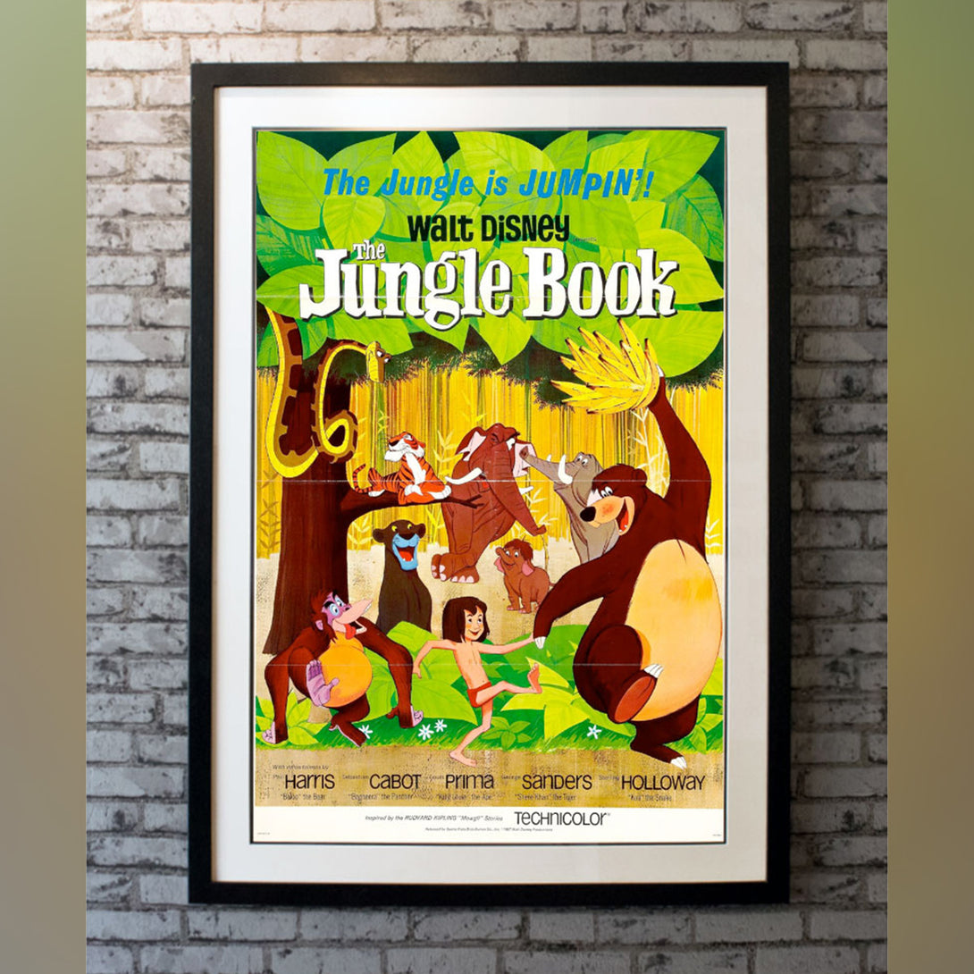 Original Movie Poster of Jungle Book, The (1967)