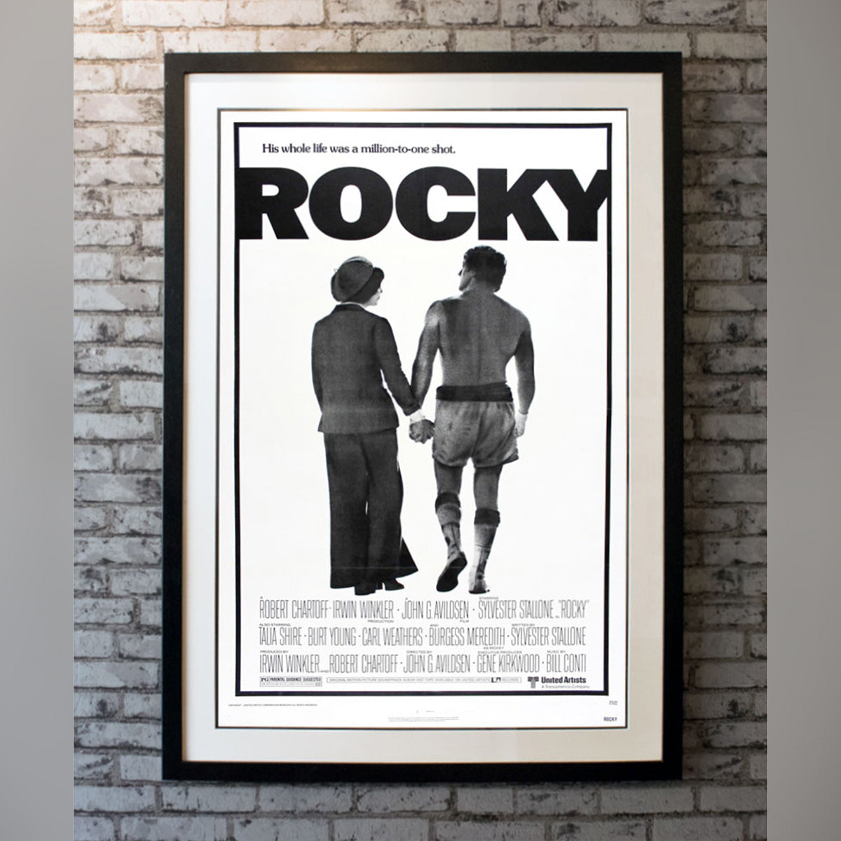 Original Rocky Movie Poster