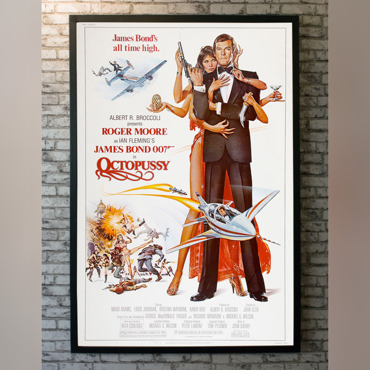 Original Movie Poster of Octopussy (1983)