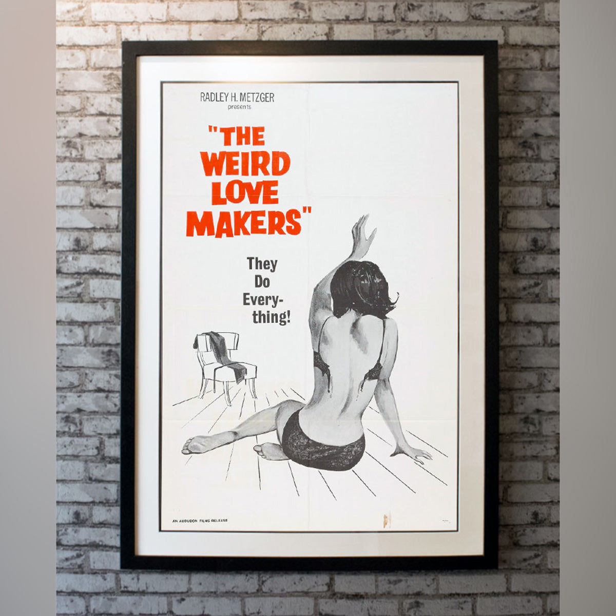 Original Movie Poster of Weird Love Makers, The (1960)