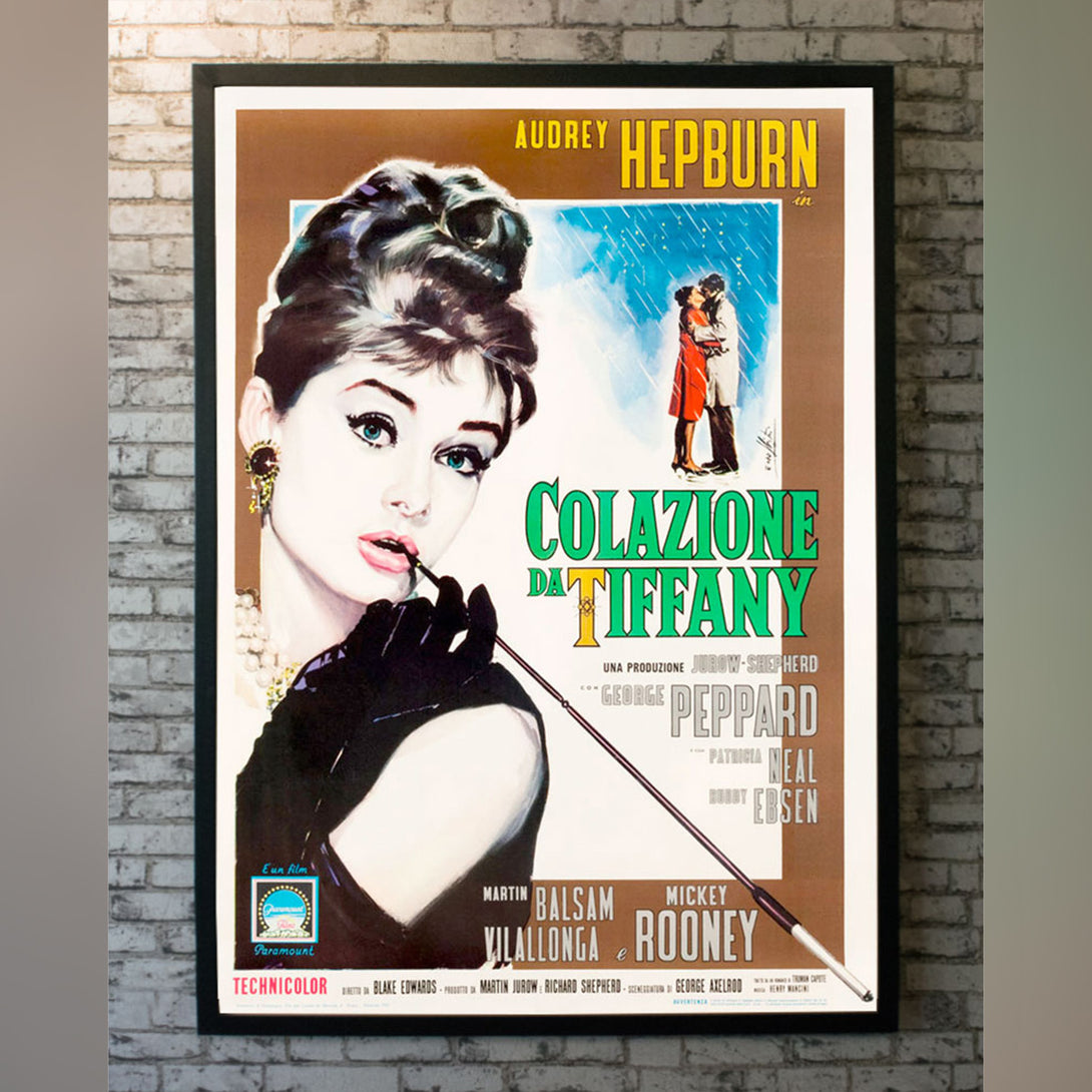 Original Movie Poster of Breakfast At Tiffany's (1961)