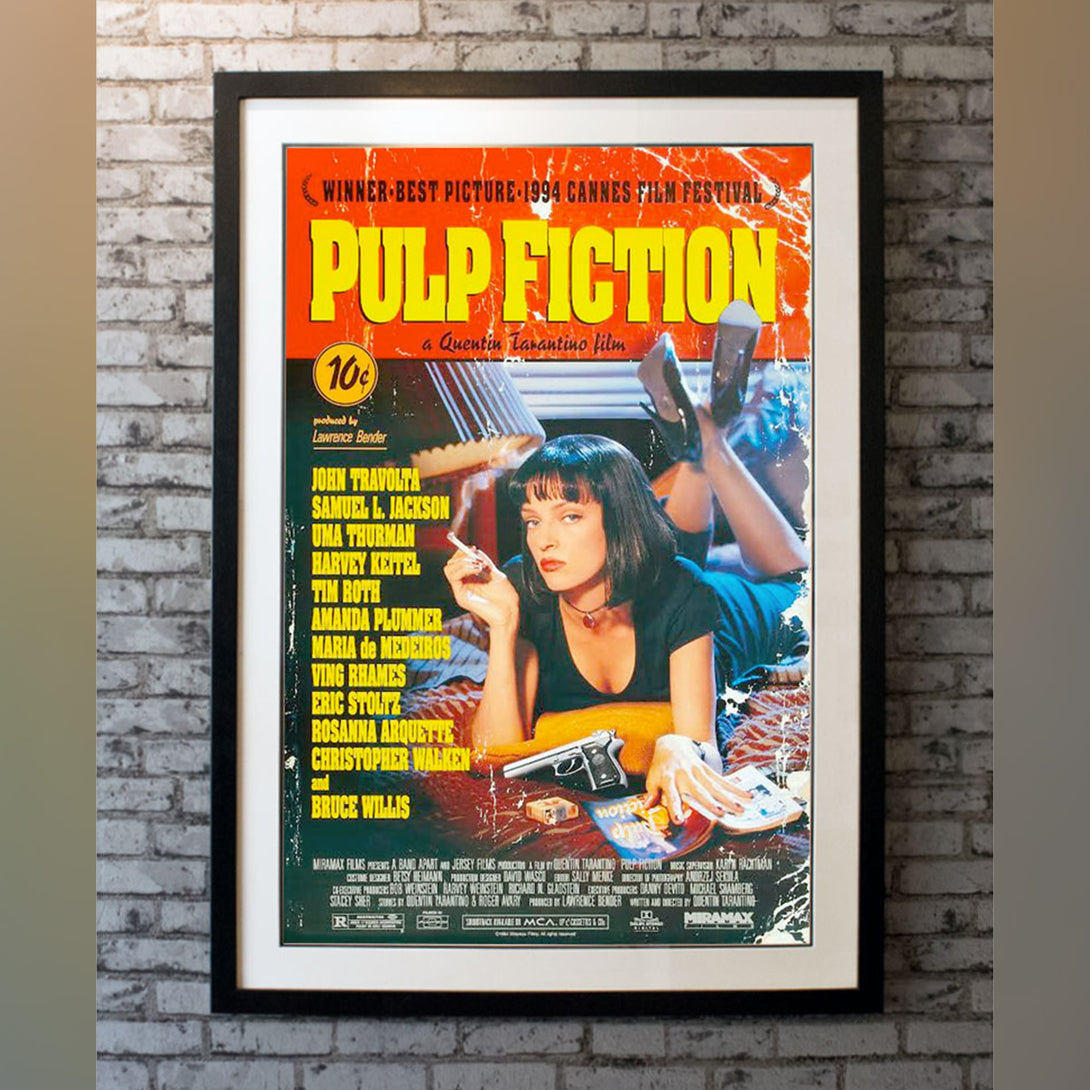 Original Movie Poster of Pulp Fiction (1994)