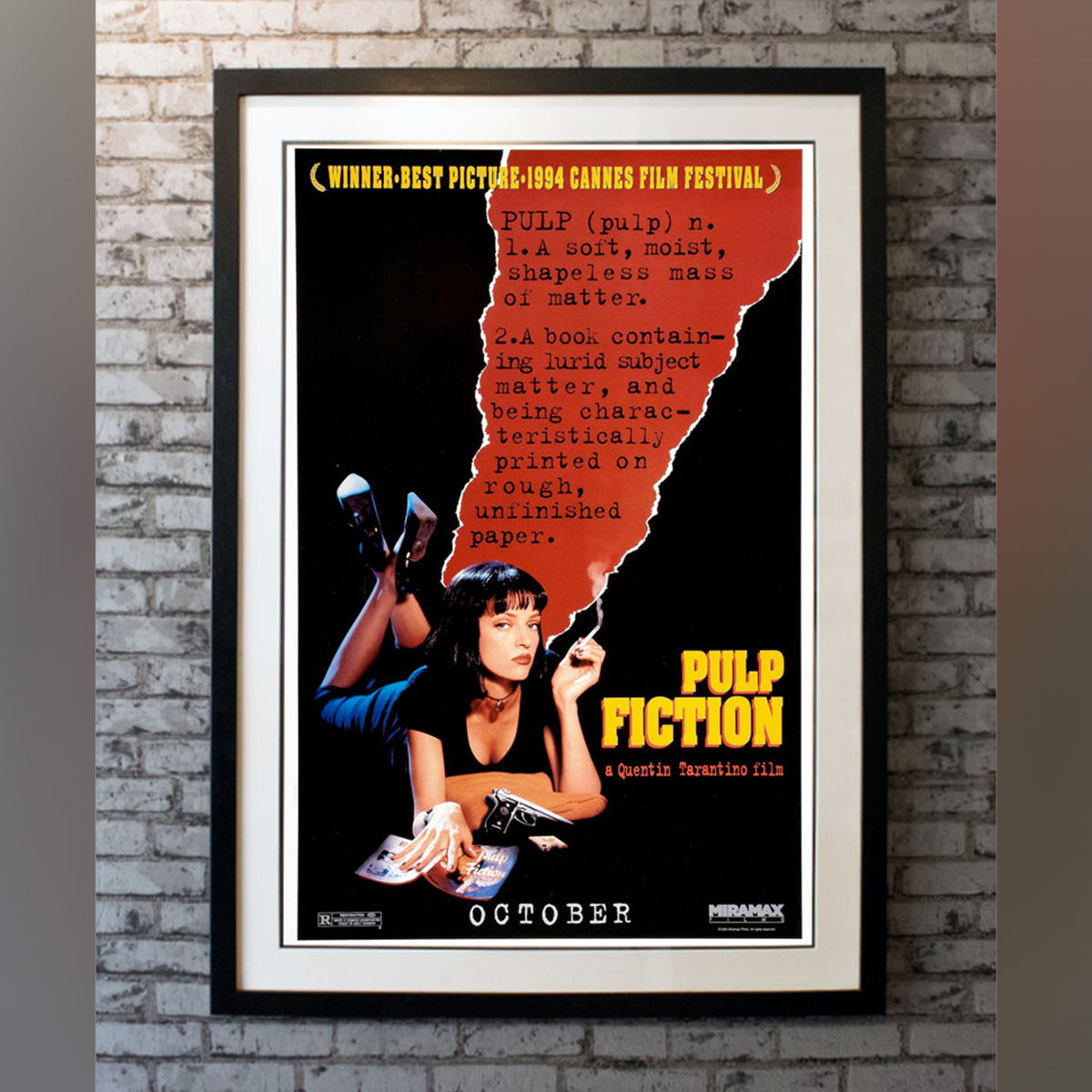 Original Movie Poster of Pulp Fiction (1994)