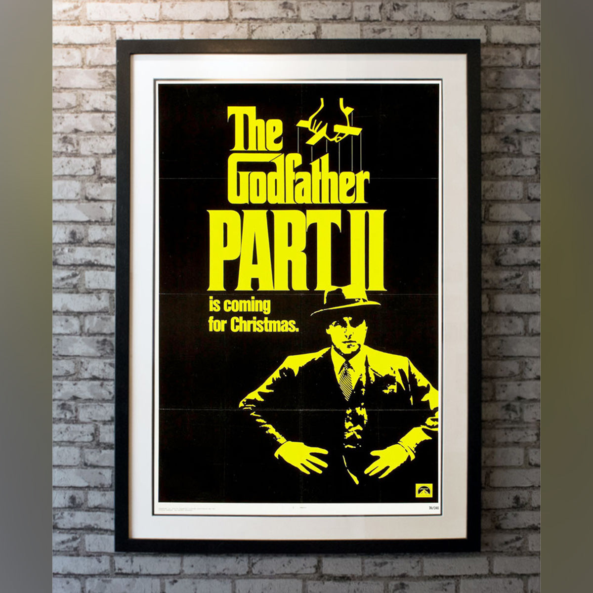 Original Movie Poster of Godfather Part II, The (1974)