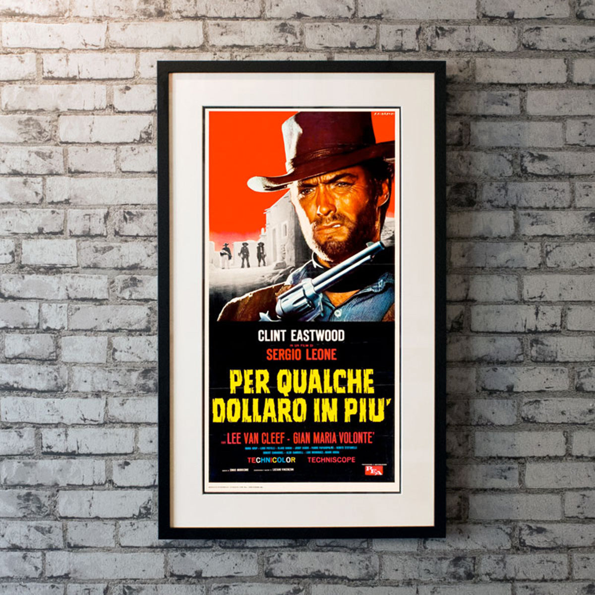 Original Movie Poster of For A Few Dollars More (1966)