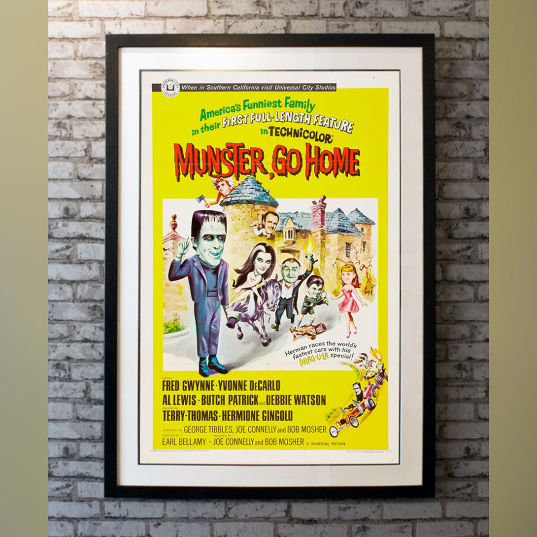 Original Movie Poster of Munster Go Home (1966)