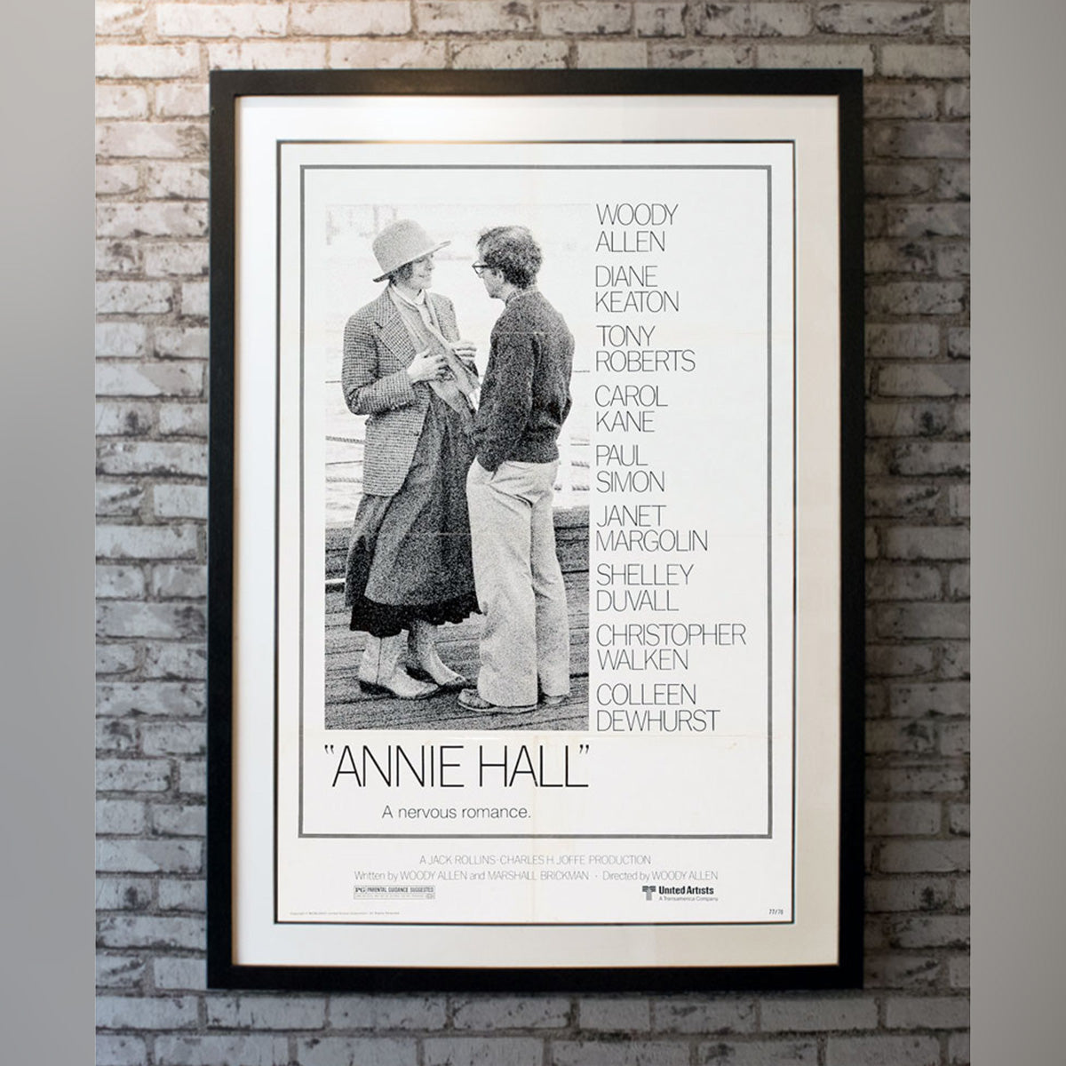 Original Movie Poster of Annie Hall (1977)
