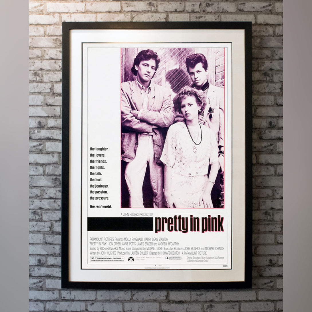 Original Movie Poster of Pretty In Pink (1986)