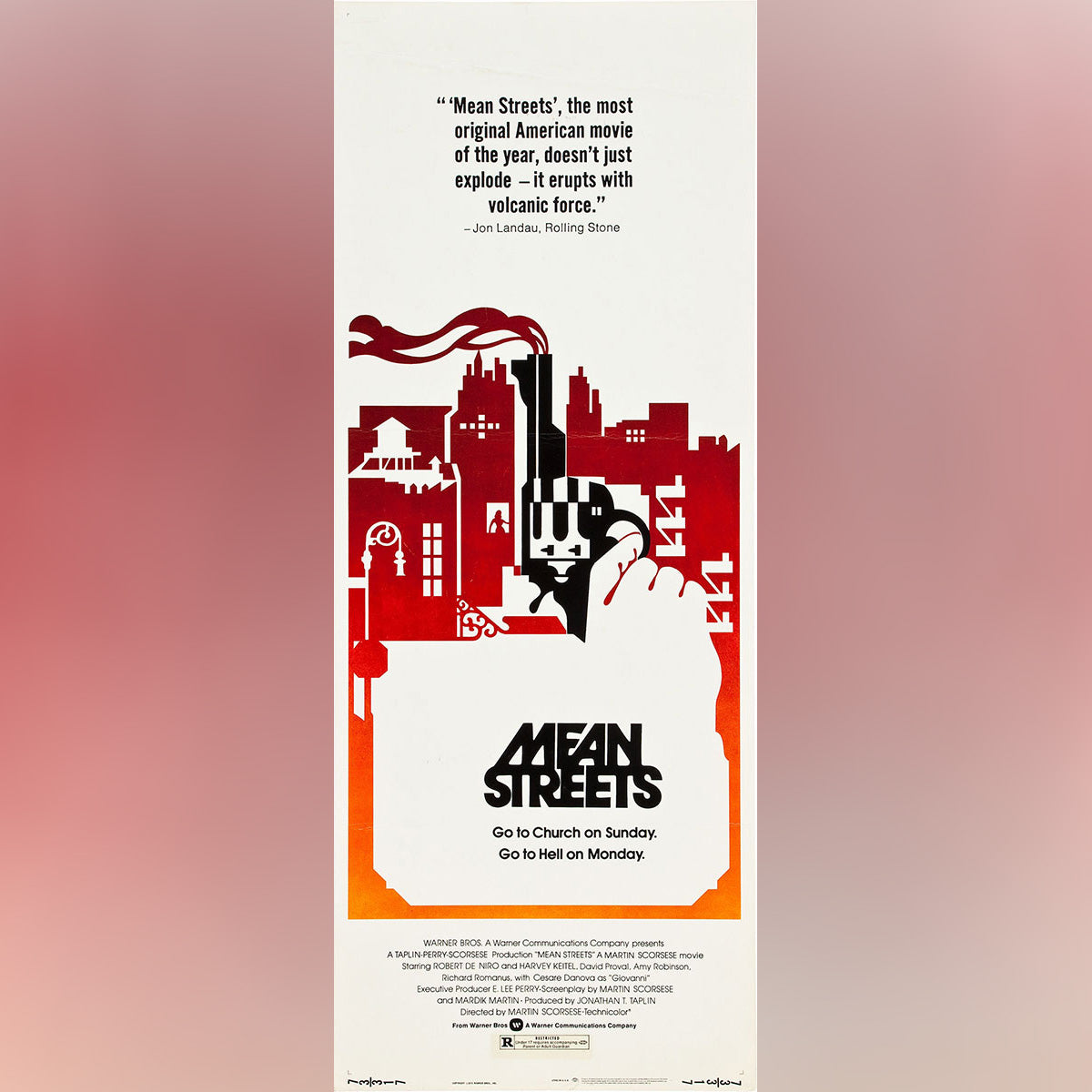 Original Movie Poster of Mean Streets (1973)